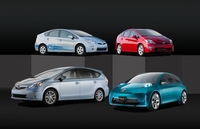Toyota Prius Family (select to view enlarged photo)