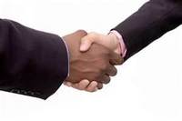 handshake (select to view enlarged photo)