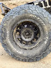 BFG's all-new radial All Terrain T/A KO2 tire test(select to view enlarged photo)
