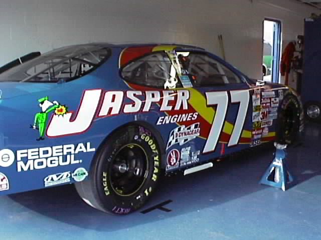 #77, Robert Pressley, Jasper Engines Ford