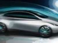 Infiniti LE Concept Zero Emission Luxury Sedan Makes World Debut at New York International Auto Show