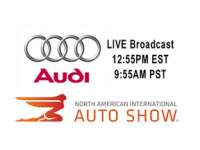LIVE From NAIAS Detroit: Audi Press Conference - Watch It Right Here +VIDEO
