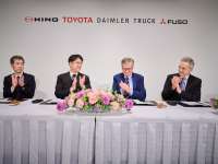 Daimler Truck, Mitsubishi Fuso, Hino and Toyota Motor Corporation conclude an MoU on accelerating development of Advanced Technologies and merging Mitsubishi Fuso and Hino Motors