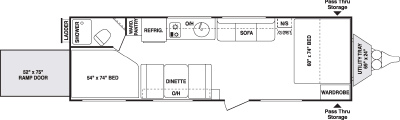 2007 Keystone Hobbi 260 Floorplan