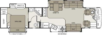 2007 Mandalay Mandalay 40g Floorplan