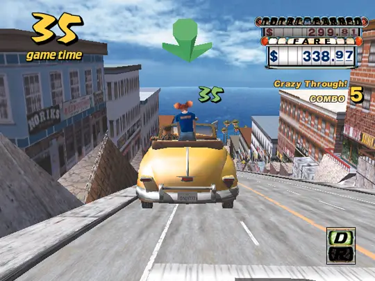 Platform Racing Game Reviews: Crazy Taxi