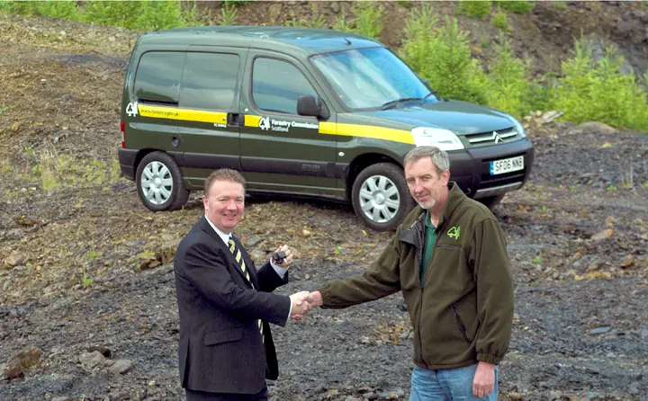 First Citroën Berlingo XTR+ Vans For British Forestry Commission