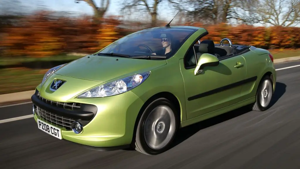 Peugeot 207 Coupe Cabriolet Commended in Top German Safety Test