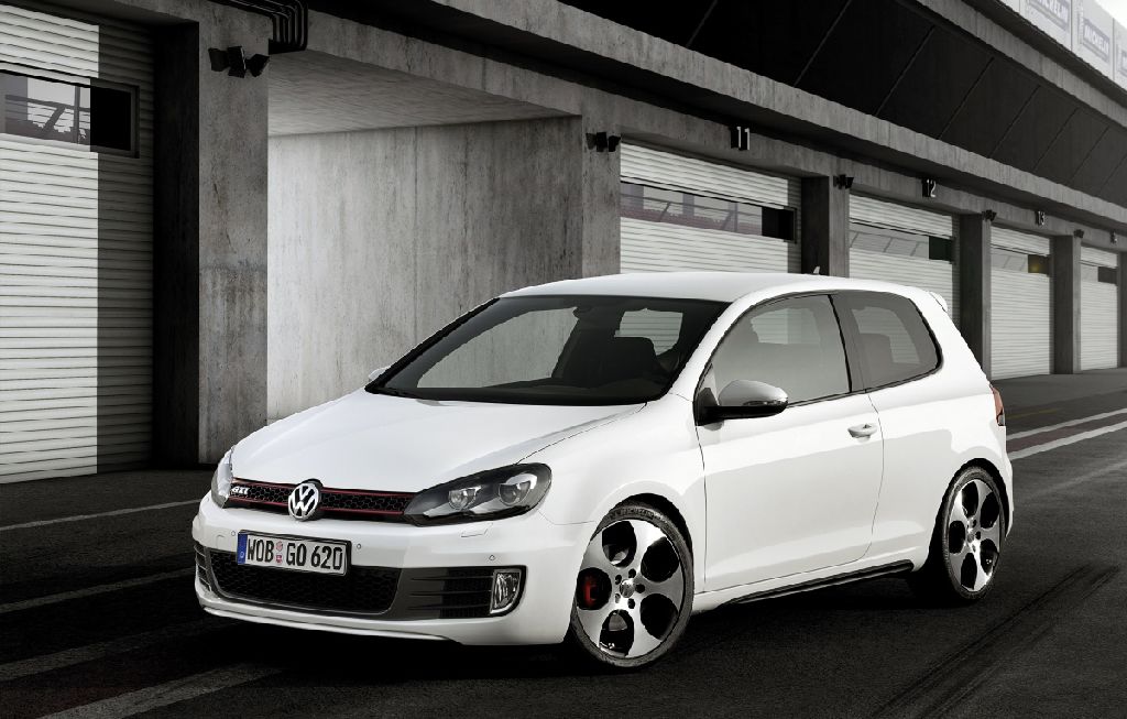 The New Volkswagen Golf GTI Concept Car - World Premiere at the Paris ...