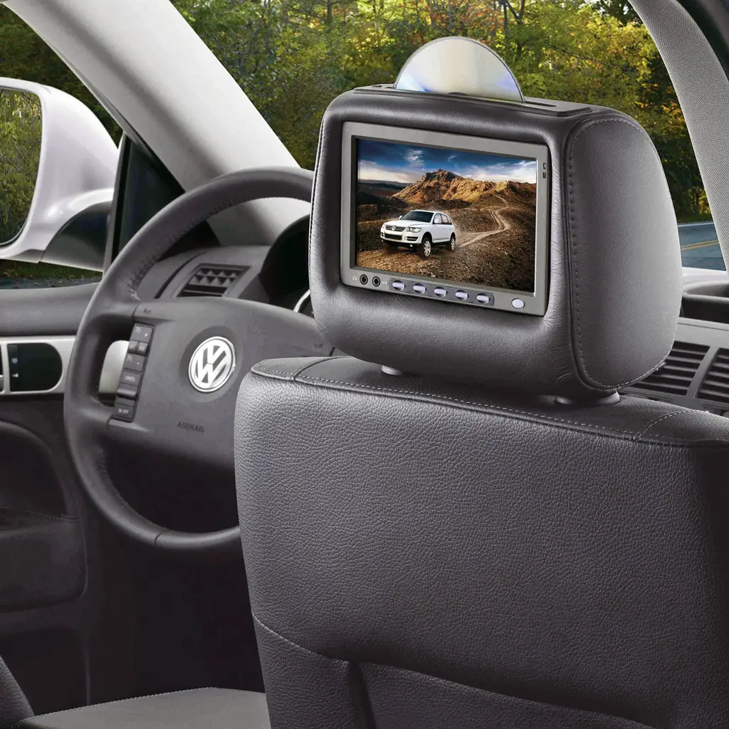 No More Boredom on Long Car Journeys - Rear Seat Entertainment System for  the Volkswagen Touareg