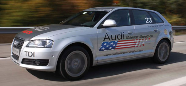 Eureka! Audi A3 TDI Spotlights Bright Future for Diesel and Biodiesel  Technology in 1,000-Mile Green Car of the Year Tour