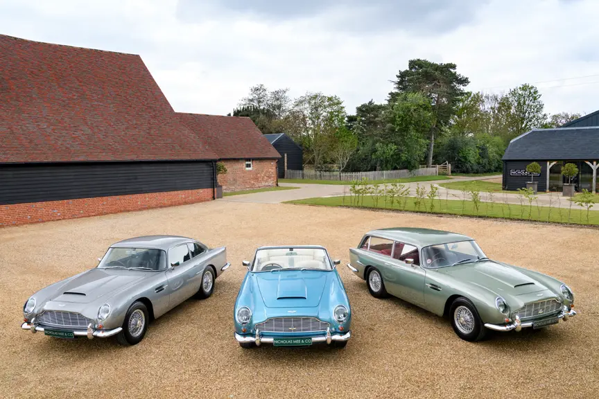 Once-in-a-lifetime Collection of Aston Martin DB5 Vantages Comes to Market  +VIDEO