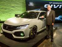 2017 Honda Civic Hatchback Prototype Unveiled in New York Auto Show Preview